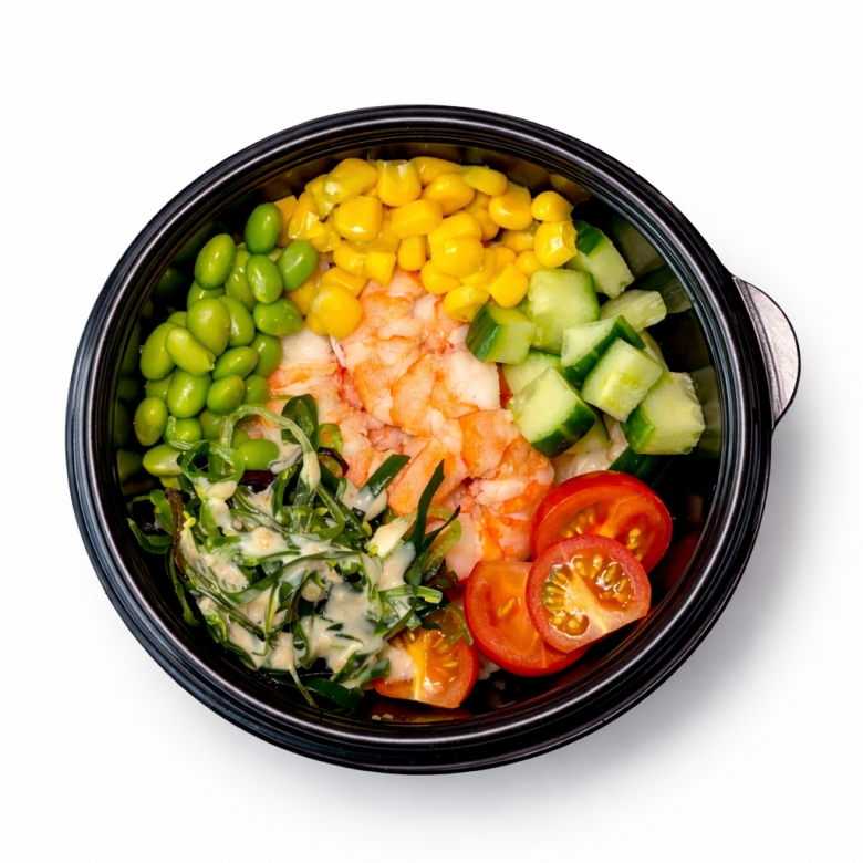 Поке с креветками