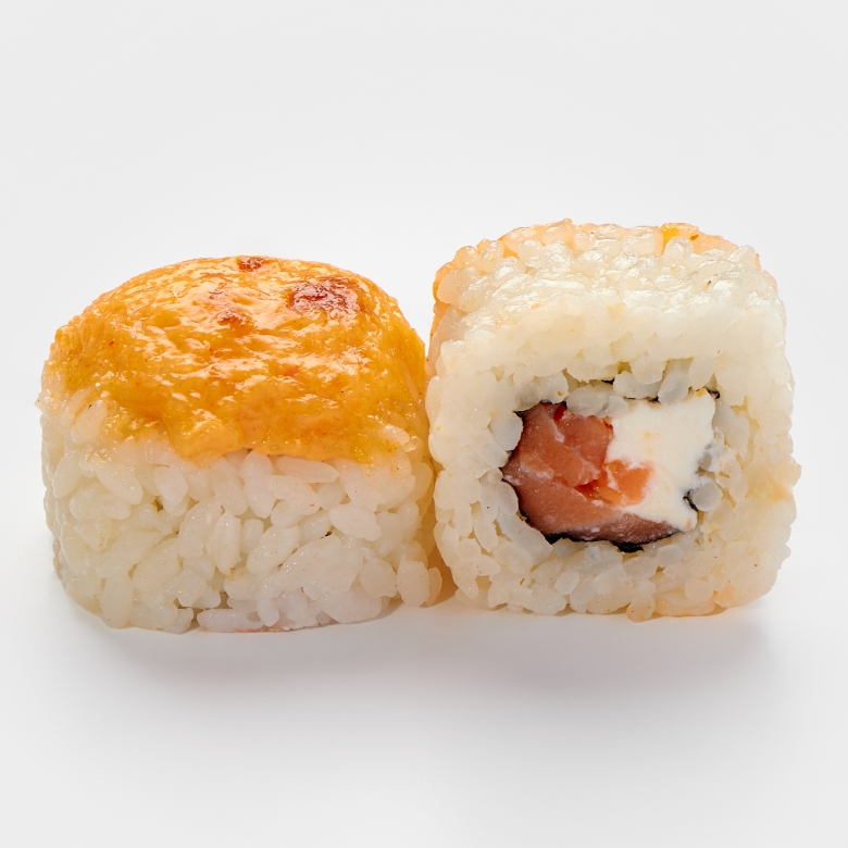 Запеченный с лососем